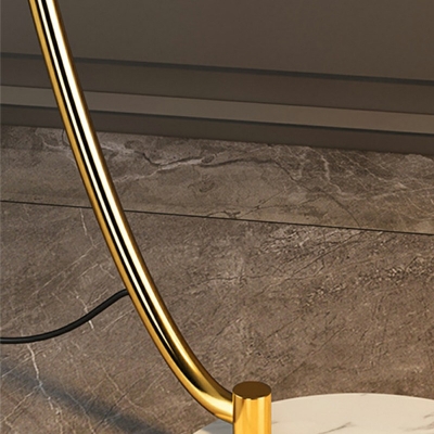 Vertical Wrought Iron Standing Lamps New LED Golden Fishing Floor Lamp