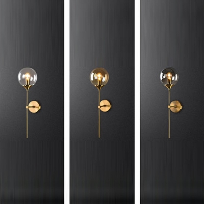 Wall Light Sconces Modern Style Glass Sconce Light Fixture  for Bedroom