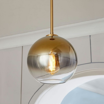 Bar Ball Single Head Three Glass Luxury Hanging Light Fixtures Hanging Ceiling Lights
