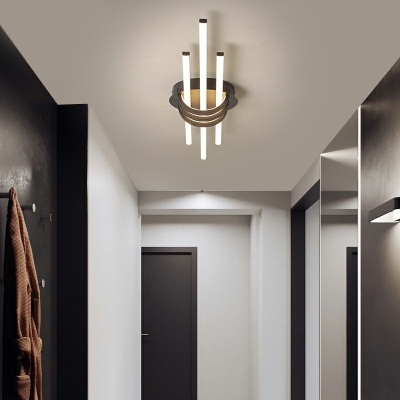 Contemporary Style Ceiling Light Linear Acrylic Ceiling Fixture for Aisle