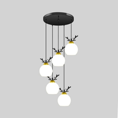 Antler Long Line Luxury Hanging Light Fixtures Individual Design Hanging Ceiling Lights