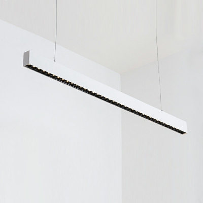 Linear Hanging Pendant Lights Modern Minimalism Island Chandelier for Bedroom
