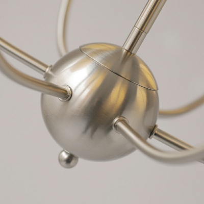 Metal Chandelier Lighting Fixtures Modern Suspension Lights for Bedroom