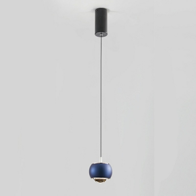Metal Globe Hanging Pendant Lights Modern Suspension Pendant for Bedroom