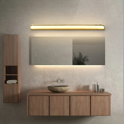 Postmodern Style Strip Wall Light Metal Wall Sconces for Bedroom