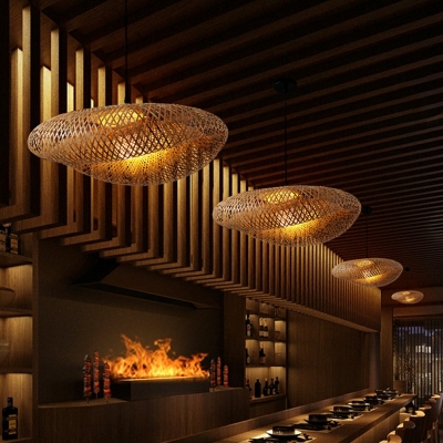 Asian Hanging Pendant Lights Modern Minimalism Ceiling Lamp for Dinning Room