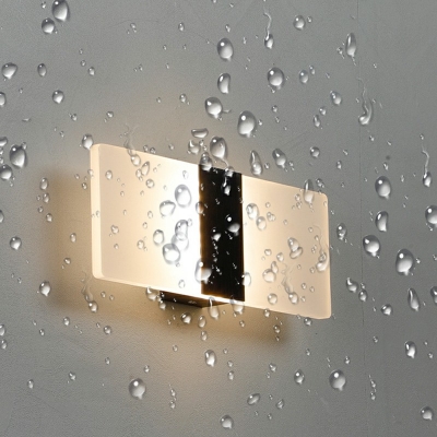 Acrylic Wall Sconce Lighting LED Modern Outdoor Wall Lighting