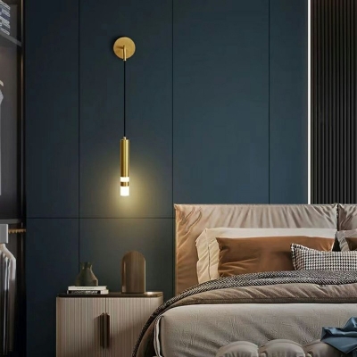 LED Postmodern Style Strip Wall Light Metal Wall Lamp Spotlight for Bedroom