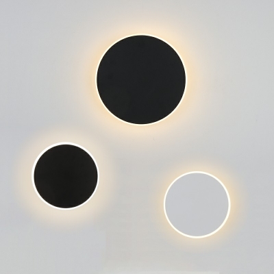 Round Shape Sconce Light Fixture LED Modern Wall Sconce Lighting