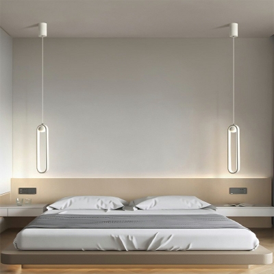 Silica Gel Shade Ceiling Suspension Lamp 3.9