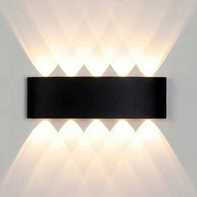 Waterproof LED Wall Lighting Fixtures Modern Bedside Bedroom Staircase Wall Light Sconce