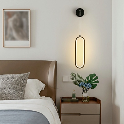 Geometric Shape Wall Light Fixture LED Wall Mounted Light Fixture for Bedroom
