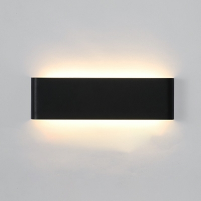 Modern Rectangular Post-modern Wall Lighting Fixtures Creative Metal Wall Sconce Lights