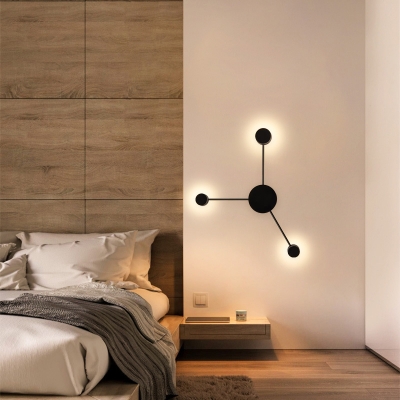 Contemporary Style Sconce Light Fixture Metal Wall Sconce Lighting for Bedroom