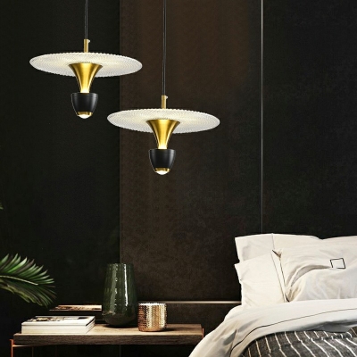 LED 1 Light Modern Ceiling Pendant Light Minimalism Down Lighting for Bedroom
