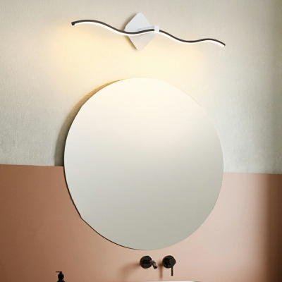 Bath Bar Contemporary Style Acrylic Vanity Lighting Ideas for Bathroom