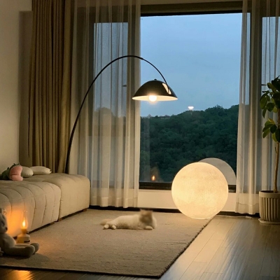 Contemporary E27 Globe Floor Lamp Living Room Floor Lamps