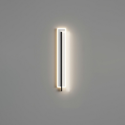 Rectangle Shape Wall Light Fixture 4.7