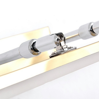 1 Light Tube Vanity Light Modern Style Metal Vanity Light Fixtures in Gold