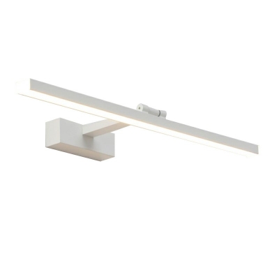 Contemporary Style White Bath Light with Aluminum Shade Vanity Lighting for Bathroom
