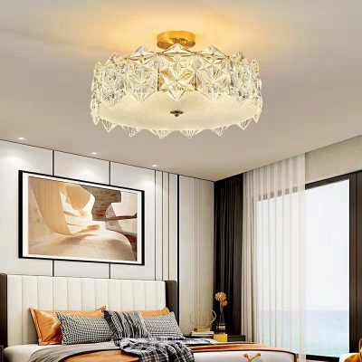 Modern Luxury Style Ceiling Light Simple Nordic Glass Pendant Light Fixture for Living Room