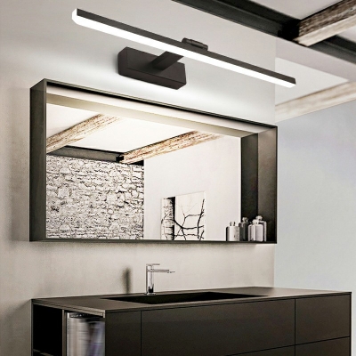 Vanity Lighting Fixtures Contemporary Style Acrylic Vanity Lighting Ideas for Bathroom