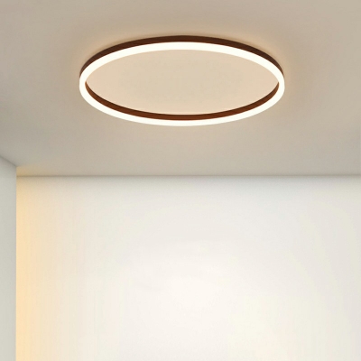1 Light Contemporary Ceiling Light Circle Acrylic Ceiling Fixture