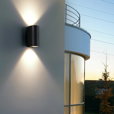 Contemporary Outdoor Wall Sconces Metal Sconce Light Fixture