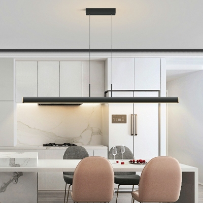 Island Light Fixtures Modern Style Acrylic Island Lighting for Living Room