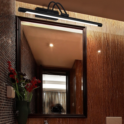 Modern Bathroom Vanity Light with Swivel Lamp Head Acrylic Wall Sconce
