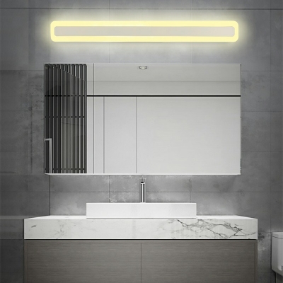 Modern Style Strip Wall Light Minimalist Wall Lamp for Bathroom