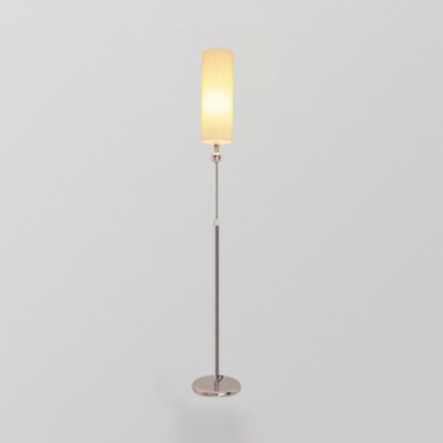 1-Light Floor Lights Minimalism Style Cylinder Shape Metal Stand Up Lamps