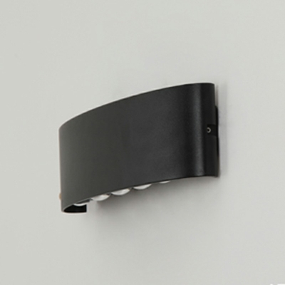Contemporary Outdoor Wall Sconces Oval Sconce Lights Fixture
