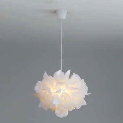 LED Contemporary Ceiling Light Simple Nordic Pendant Light Flower Shape for Living Room