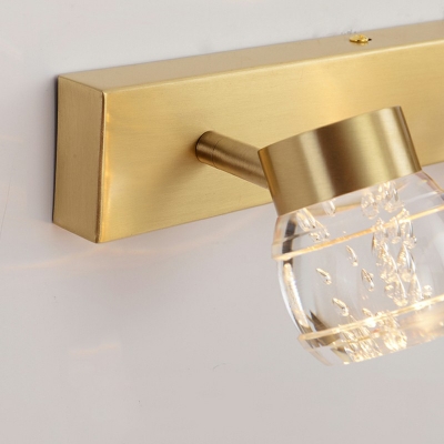 LED Vanity Wall Light Fixtures Metal Bathroom Vanity Light