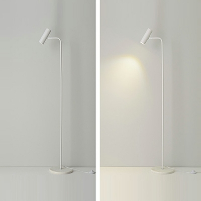 Metal Floor Light LED Geometric Shape Floor Lamp for Living Room