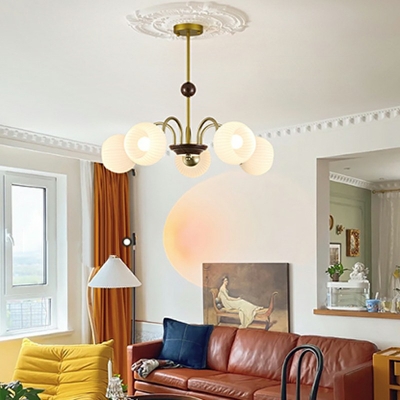 Pendant Lighting Modern Style Glass Hanging Ceiling Light for Living Room
