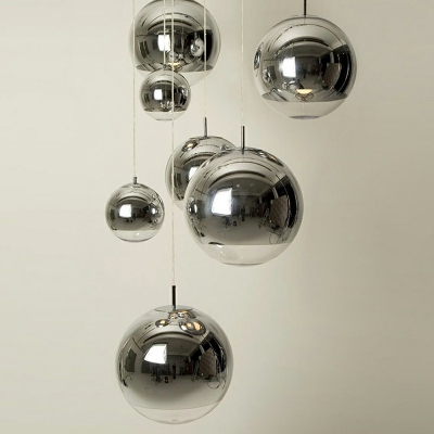 Single Head  Hanging Glass Hanging Light Fixtures Hanging Ceiling Lights