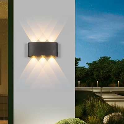 Waterproof LED Wall Lighting Fixtures Modern Bedside Bedroom Staircase Wall Light Sconce