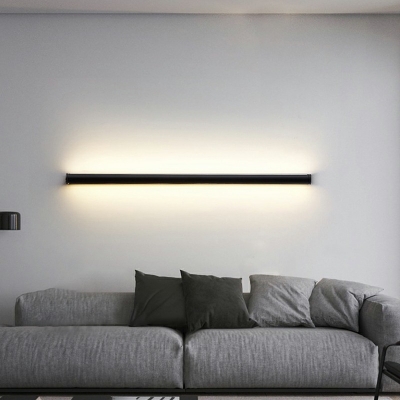 Black Aluminum Wall Light Fixture 1.2