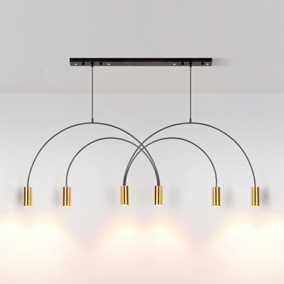 Contemporary Island Chandelier Lights LED Chandelier Lighting Fixtures for Dining Room
