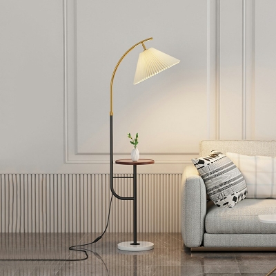 Minimalism Style Floor Lamp Single Light Floor Lighting for Bedroom Living Room
