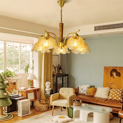 Modern Chandelier Lighting Fixtures Metal Hanging Ceiling Lights for Living Room