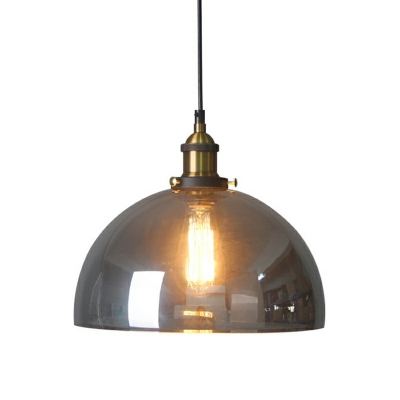 1-Light Suspension Pendant Contemporary Style Geometric Shape Metal Hanging Ceiling Light