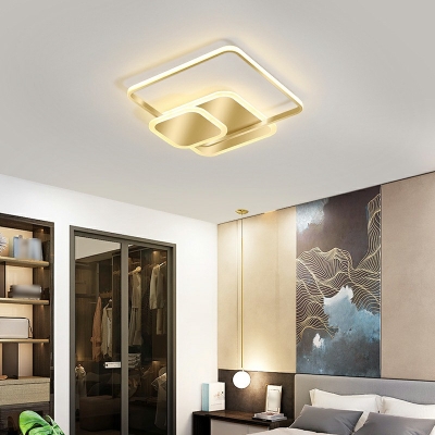Contemporary Style Ceiling Light Geometric Acrylic Ceiling Fixture