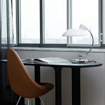 Metal Table Lamp Single Lighting for Bedroom and Living Room
