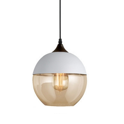 Round Glass Hanging Light Ceiling Lights Nordic Retro Fixtures Hanging