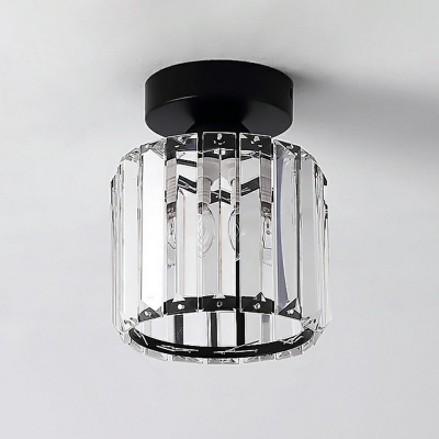 LED Contemporary Ceiling Light Simple Glass  Ceiling Light Fixture for Living Room