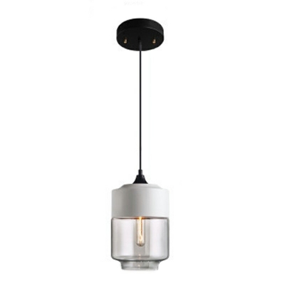 Metal and Glass Suspension Pendant Modern Ceiling Pendant Light for Dinning Room