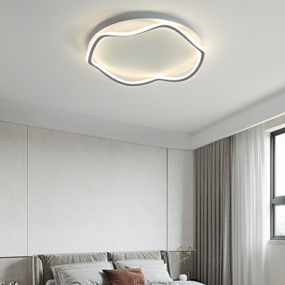 Nordic Creative Ceiling light Round Metal Flush Mount Ceiling Light for Living Room
